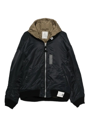 Maison MIHARA YASUHIRO hooded bomber jacket - Black