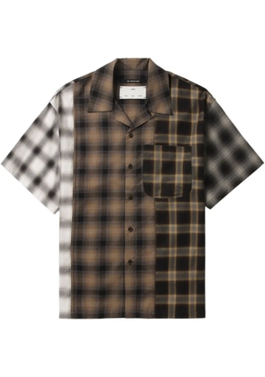 Song For The Mute checked shirt - Brown