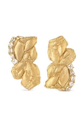 LOVENESS LEE Zakia textured sapphire earrings - Gold