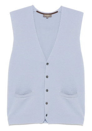 N.Peal Chelsea waistcoat - Blue