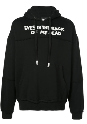 Haculla Eyes In The Back Of My Head hoodie - Black