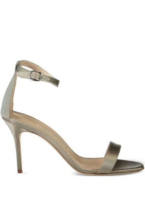 Manolo Blahnik 90mm Chaos sandals - Neutrals