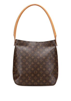 Louis Vuitton Pre-Owned 2001 Monogram Looping GM shoulder bag - Brown