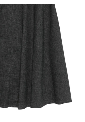 Vince concealed-zip skirt - Grey