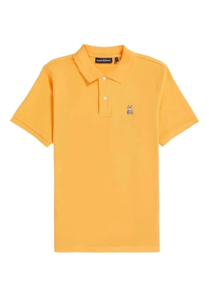 Psycho Bunny embroidered-logo polo shirt - Orange