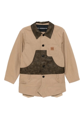 Andersson Bell patchwork jacket - Neutrals