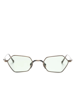 Matsuda geometric-frame titanium sunglasses - Grey