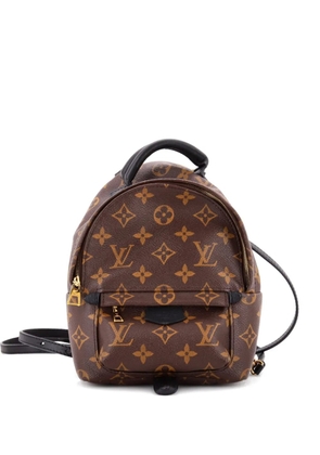 Louis Vuitton Pre-Owned Palm Springs Monogram Canvas Mini backpack - Brown