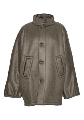 Henrik Vibskov wool button-fastening jacket - Grey