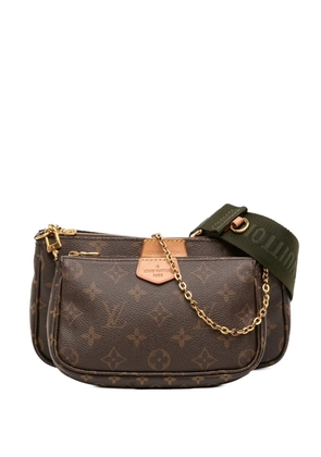 Louis Vuitton Pre-Owned 2020 Monogram Multi Pochette Accessoires satchel - Brown