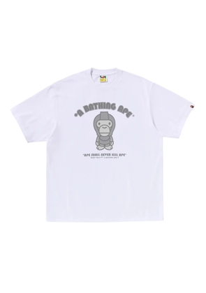 A BATHING APE® graphic T-shirt - White