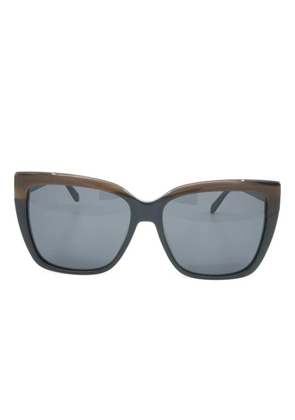Ferragamo Eyewear oversize-frame sunglasses - Brown