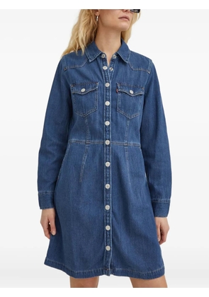Levi's Otto Western buttoned denim dress - Blue