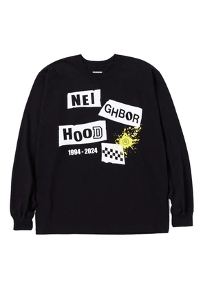 Neighborhood long-sleeve graphic T-shirt - Black