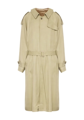 MM6 Maison Margiela belted trench coat - Neutrals