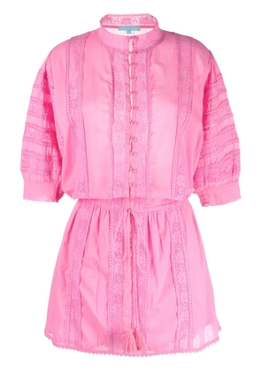 Melissa Odabash Rita cotton minidress - Pink