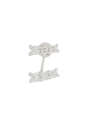 ALINKA 18kt white gold LARA diamond earring - Silver
