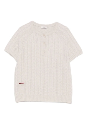 Agnona round-neck T-shit - Neutrals