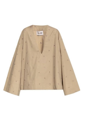 The Attico Estate Meravigliosa blouse - Neutrals