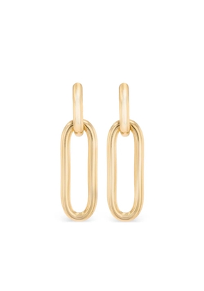 Pragnell 18kt yellow gold Havana drop earrings