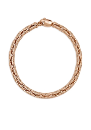 Jewels Aficionado 18K Rose Gold anchor bracelet - Pink