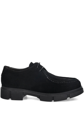 GUESS USA Fiory suede Oxford shoes - Black