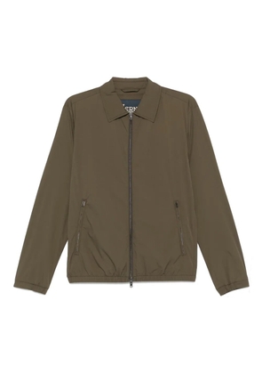 Herno classic-collar shirt jacket - Green