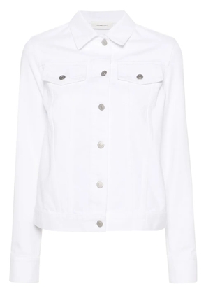 Fabiana Filippi button-up denim jacket - White