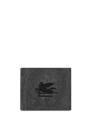 ETRO Pagaso-motif printed wallet - Black