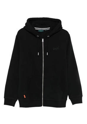 Superdry zip-up hoodie - Black