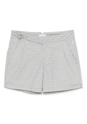 GUSARI London print swim shorts - Grey