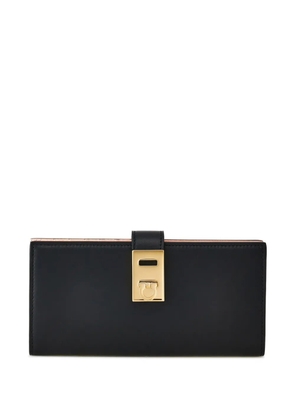 Ferragamo Hug continental leather wallet - Black