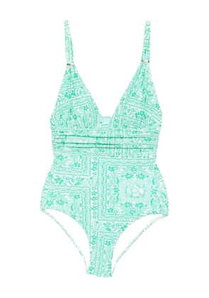 Melissa Odabash Panarea Mirage swimsuit - Green