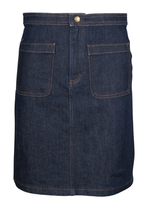 A.P.C. denim skirt - Blue