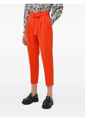 BOSS pleated belted cropped trousers - 821 ORANGE