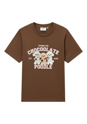 CHOCOOLATE graphic print T-shirt - Brown