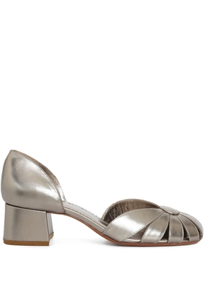 Sarah Chofakian D'orsay Marjorie pumps - Grey