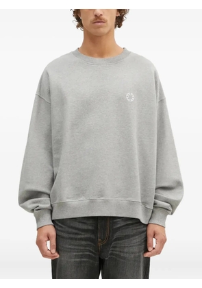1017 ALYX 9SM embroidered crew neck sweatshirt - Grey