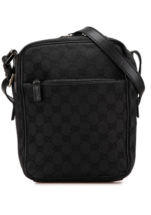 Gucci Pre-Owned 2000-2015 GG Canvas crossbody bag - Black