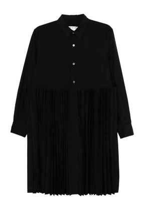 Comme Des Garçons pleated shirt - Black
