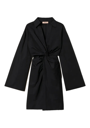 TWINSET twist-detail cut-out tunic - Black