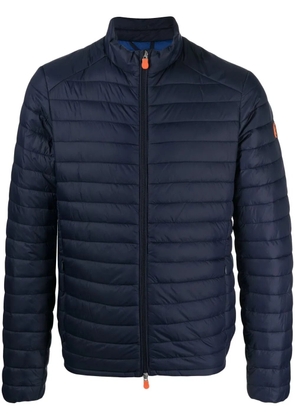 Save The Duck zip-up padded jacket - Blue