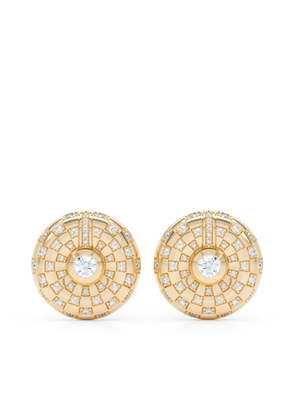 LOEV 18kt recycled yellow gold Toi Et Moi diamond earrings