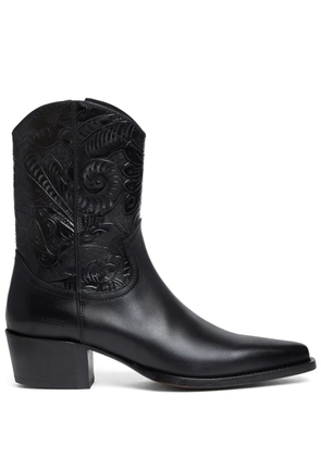 DSQUARED2 leather boots - Black