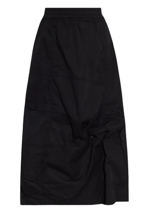 Diesel ruched-detailing skirt - Black