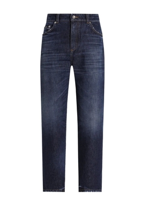 Dolce & Gabbana logo-plaque jeans - Blue