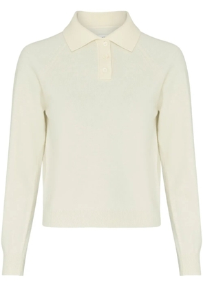 Maison Margiela wool polo top - Neutrals