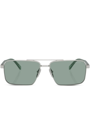 Prada Eyewear Prada PR A57S frame sunglasses - Silver