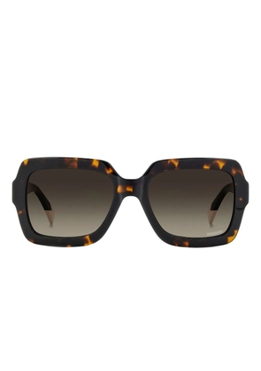 MISSONI EYEWEAR logo-print sunglasses - Brown
