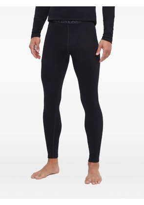 icebreaker logo-waist leggings - Black